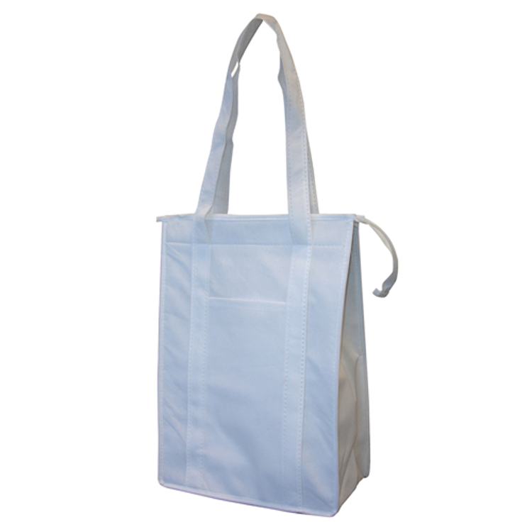 Picture of NON WOVEN COOLER BAG WITH TOP ZIP CLOSURE