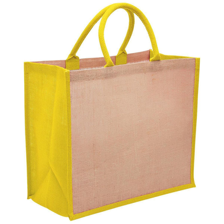 Picture of Eco Jute Tote with Wide Gusset