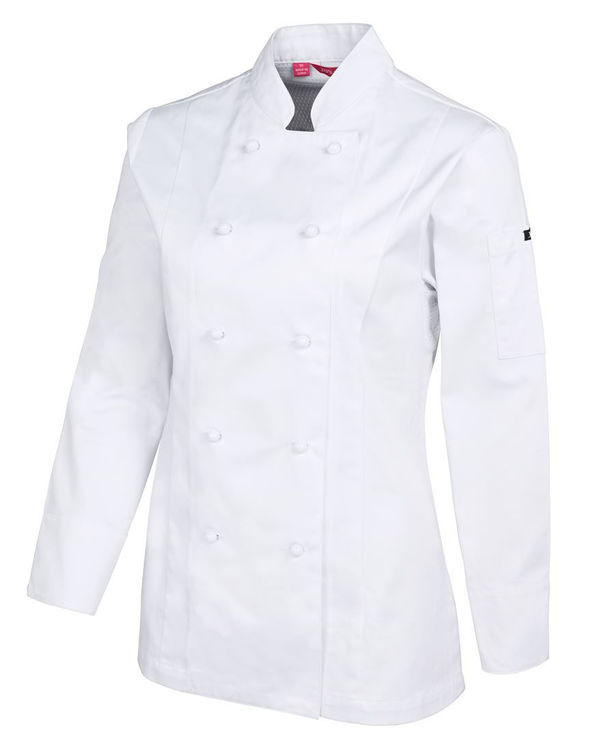 Picture of JB'S  L-S VENTED CHEF'S JACKET