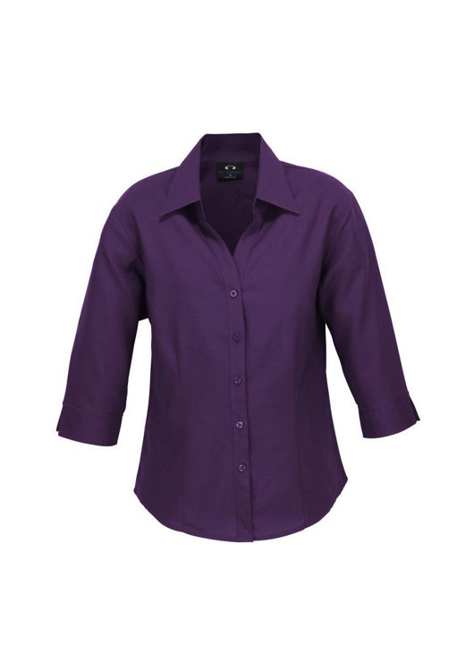 Picture of Oasis Ladies 3-4 Sleeve Plain Shirt