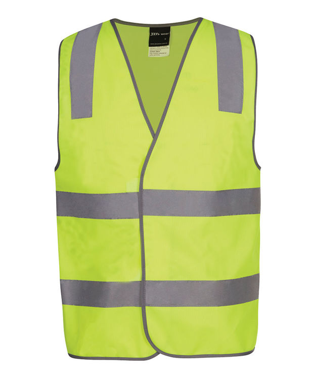 Picture of JB's HV (D+N) SAFETY VEST PRINT VISITOR