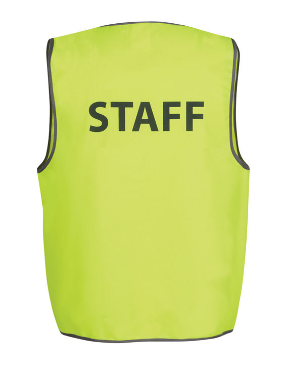 Picture of JB's HV SAFETY VEST PRINT STAFF