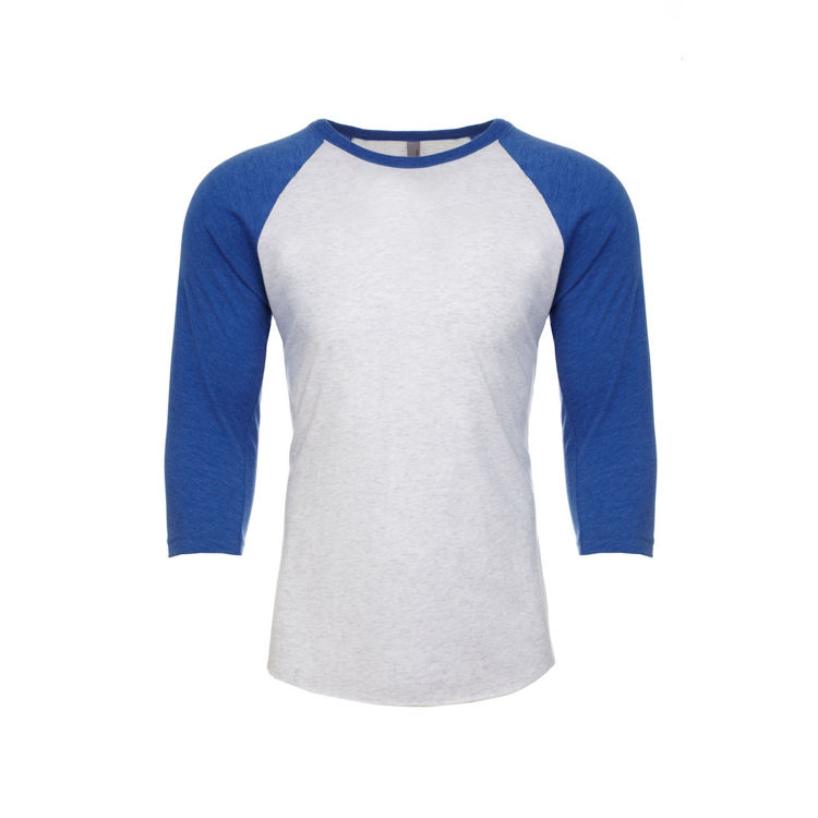Picture of Unisex Tri-Blend 3/4 Raglan