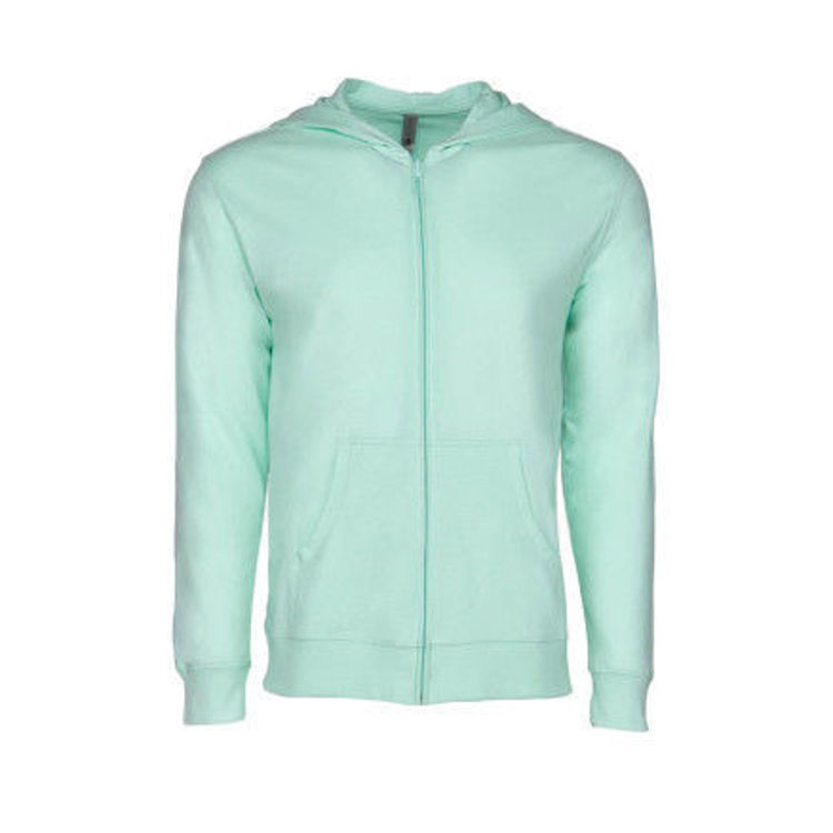 Picture of Unisex Sueded Zip Hoody
