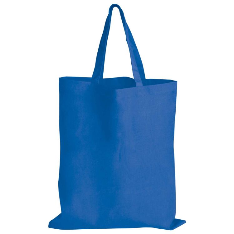 Picture of Coloured Cotton Short Handle Tote Bag