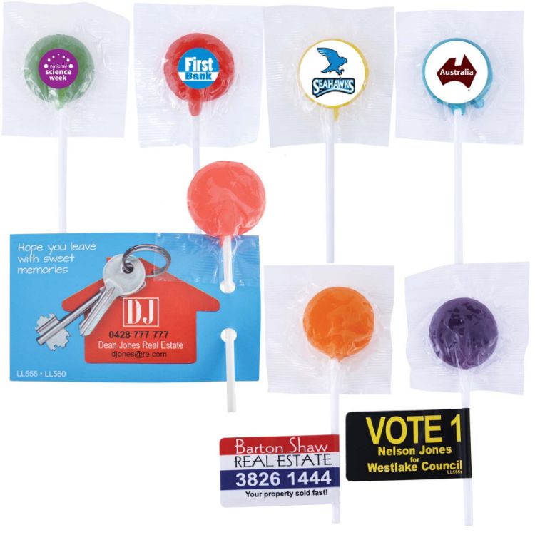 Picture of Assorted Colour Lollipops