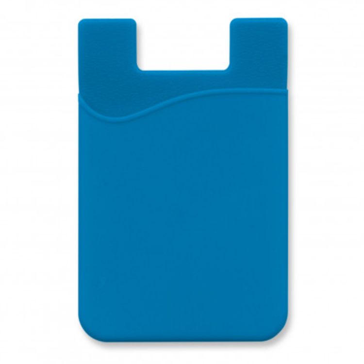 Picture of Silicone Phone Wallet - Indent