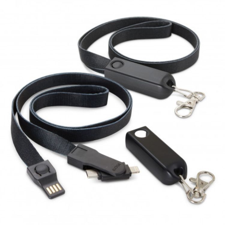 Picture of Artex 3-in-1 Charging Lanyard