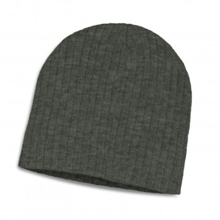Picture of Nebraska Heather Cable Knit Beanie