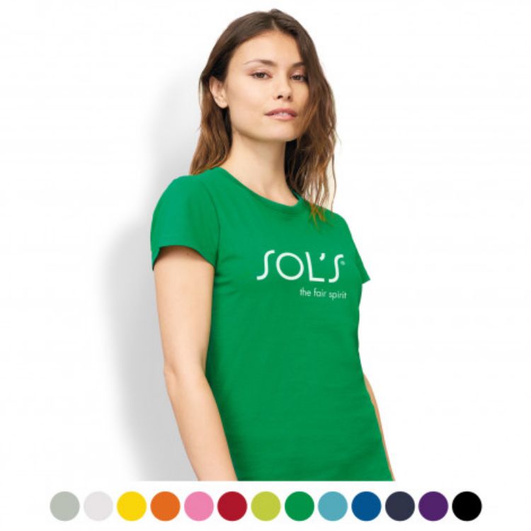 Picture of SOLS Imperial Womens T-Shirt