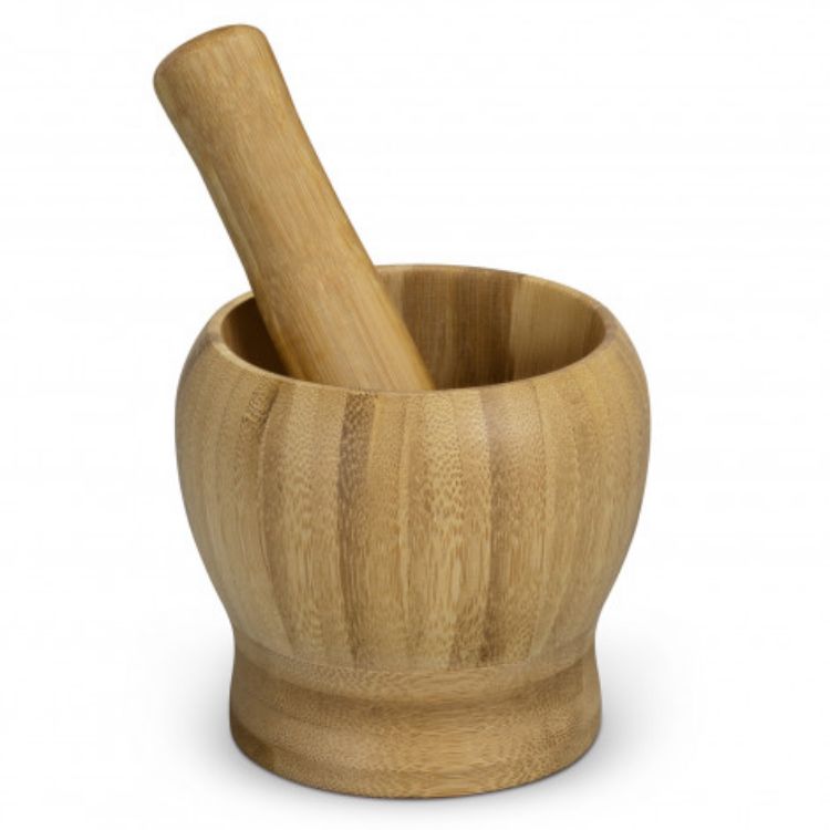 Picture of NATURA Bamboo Mortar and Pestle