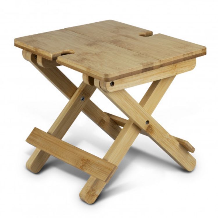 Picture of NATURA Bamboo Folding Wine Table