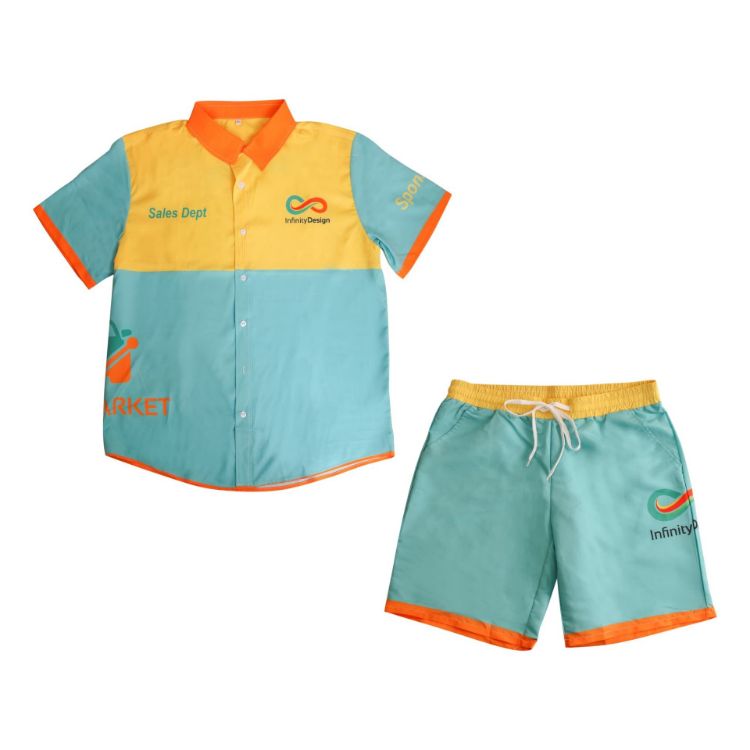 Picture of Men's Polyester Sublimated Beach Shorts