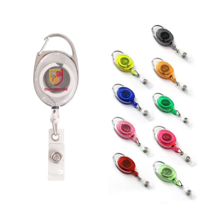 Picture of Retractable Oval Card Holder