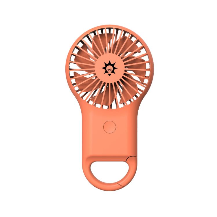 Picture of Carabiner Mini Fan with LED Light
