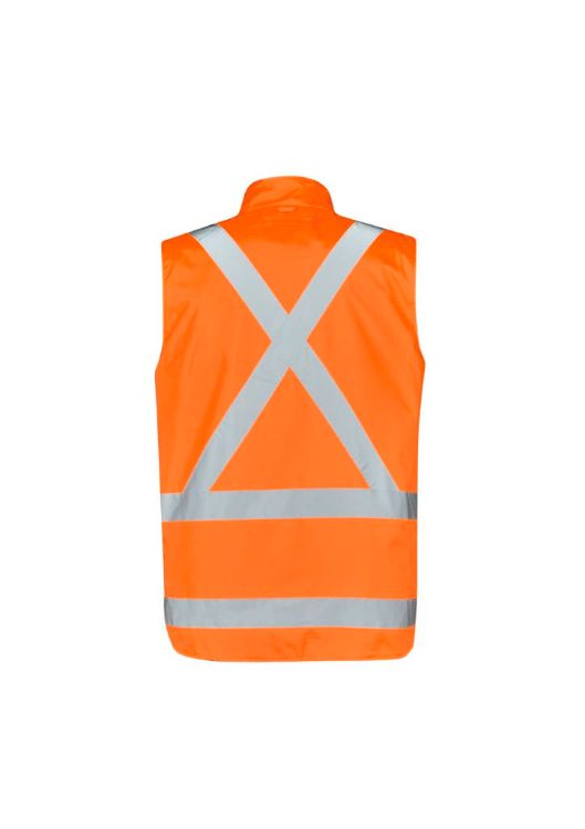 Picture of Mens Hi Vis X Back 4 In 1 Waterproof Jacket