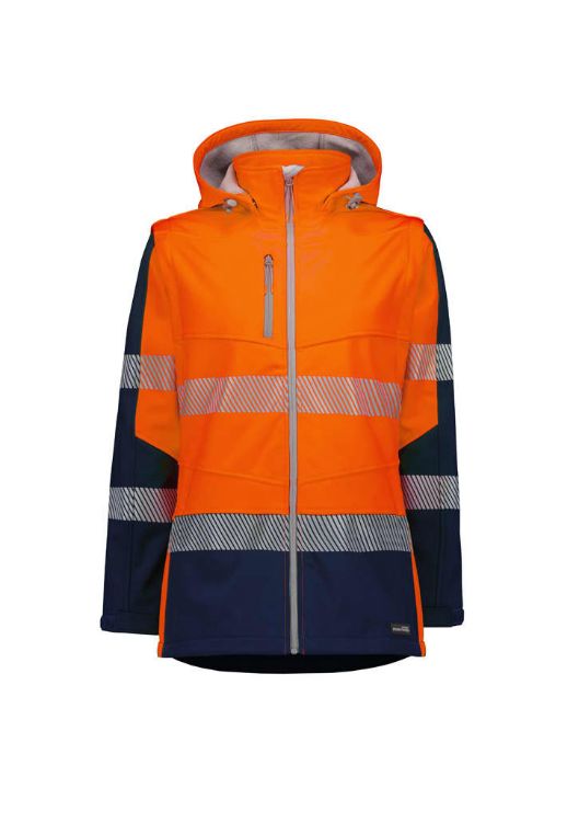 Picture of Womens Streetworx 2 In 1 Stretch Softshell Jacket