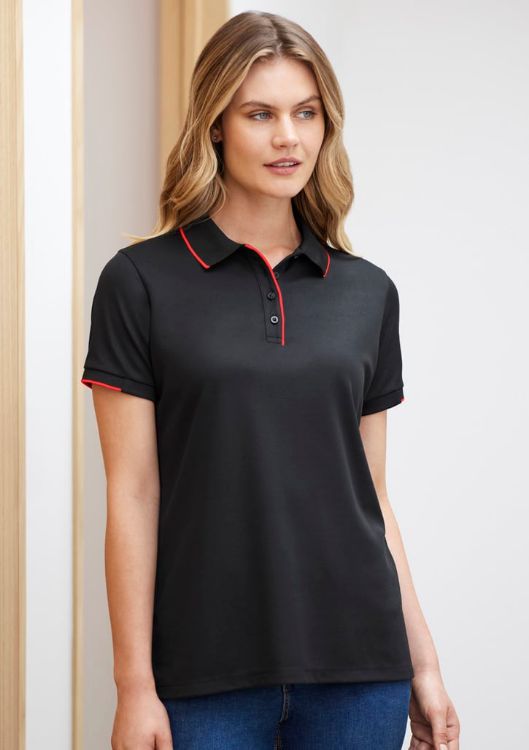 Picture of Womens Focus Short Sleeve Polo
