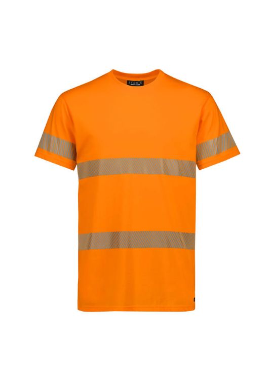 Picture of Mens Hi Vis Segmented Tape Cotton Tee Shirt
