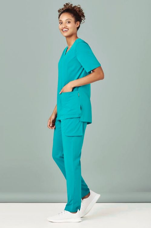 Picture of Womens Avery Slim Leg Scrub Pant