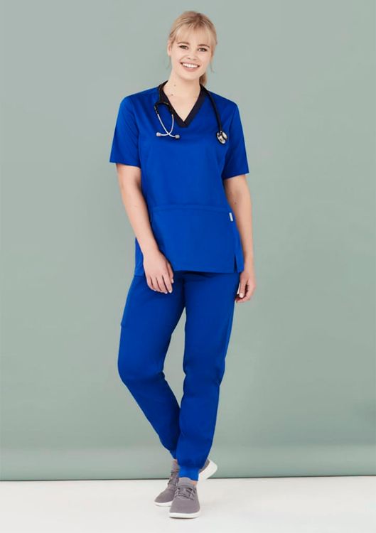 Picture of Womens Riley Slim Leg Jogger Scrub Pant
