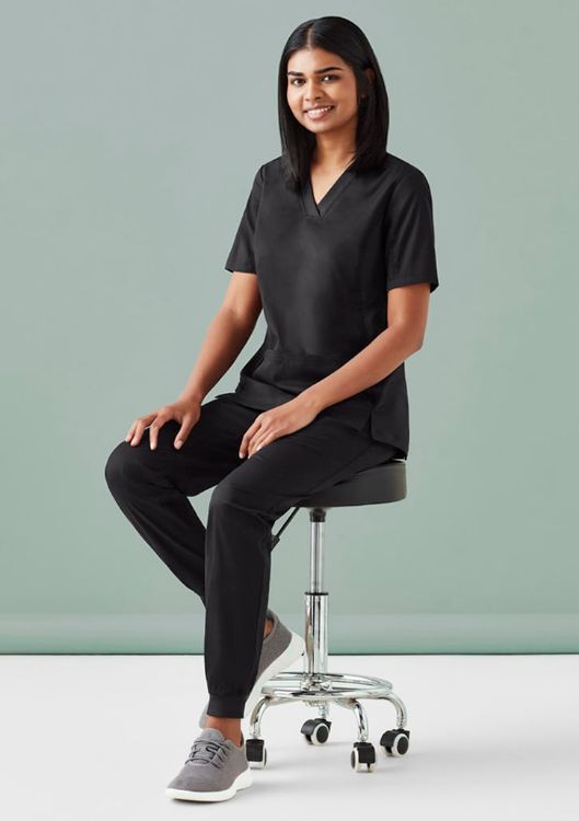 Picture of Womens Riley Slim Leg Jogger Scrub Pant