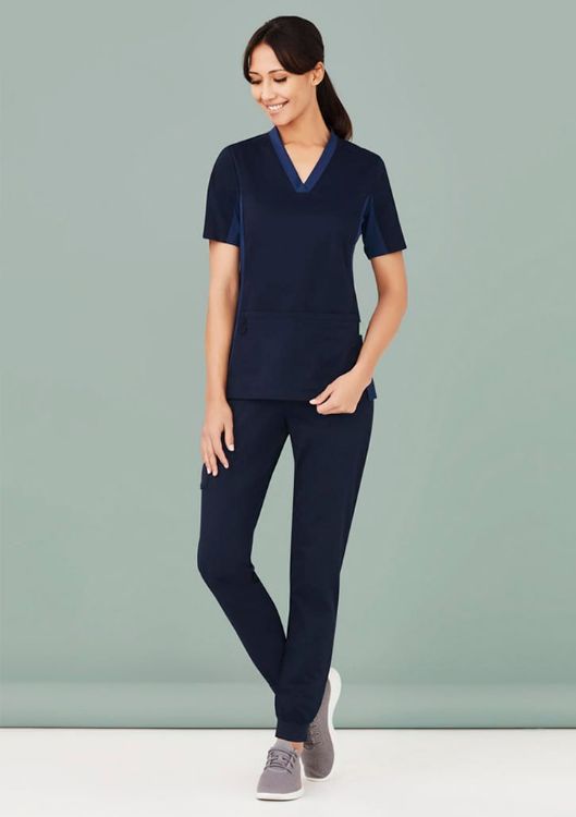 Picture of Womens Riley Slim Leg Jogger Scrub Pant