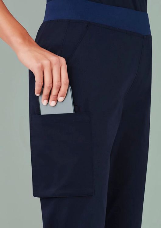 Picture of Womens Riley Slim Leg Jogger Scrub Pant