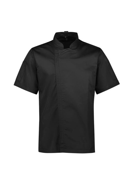 Picture of Mens Alfresco Short Sleeve Chef Jacket