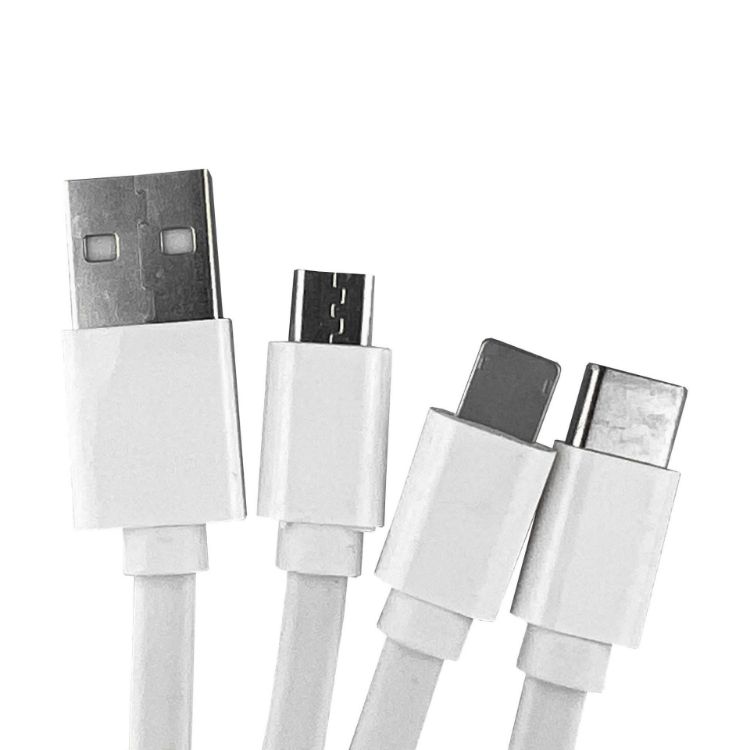 Picture of Phone Stand Bamboo Charging Cable Key Ring
