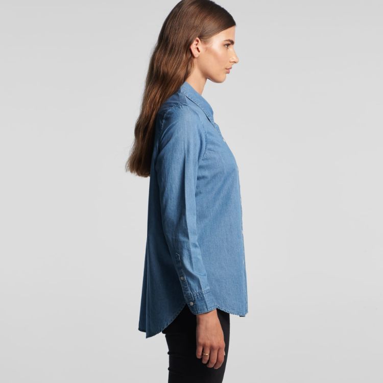 Picture of Wos Blue Denim Shirt