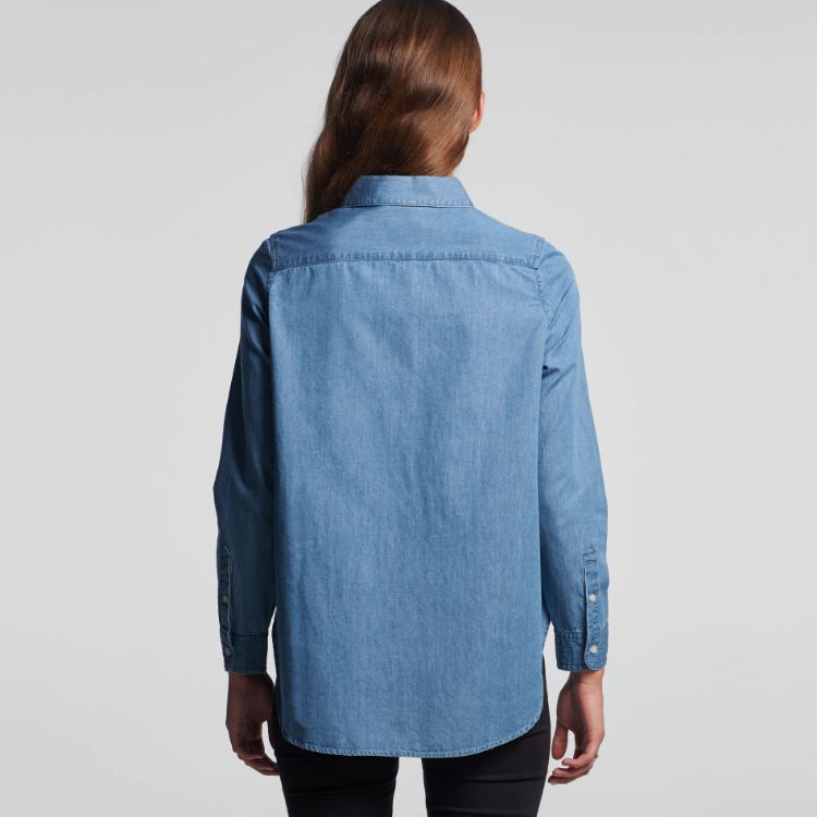 Picture of Wos Blue Denim Shirt