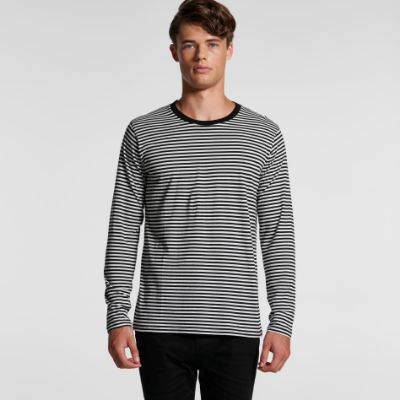 Show details for Bowery Stripe Ls Tee Picture of Bowery Stripe Ls Tee