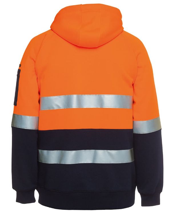 Picture of JB's Hi Vis (D+N) Full Zip Fleecy Hoodie