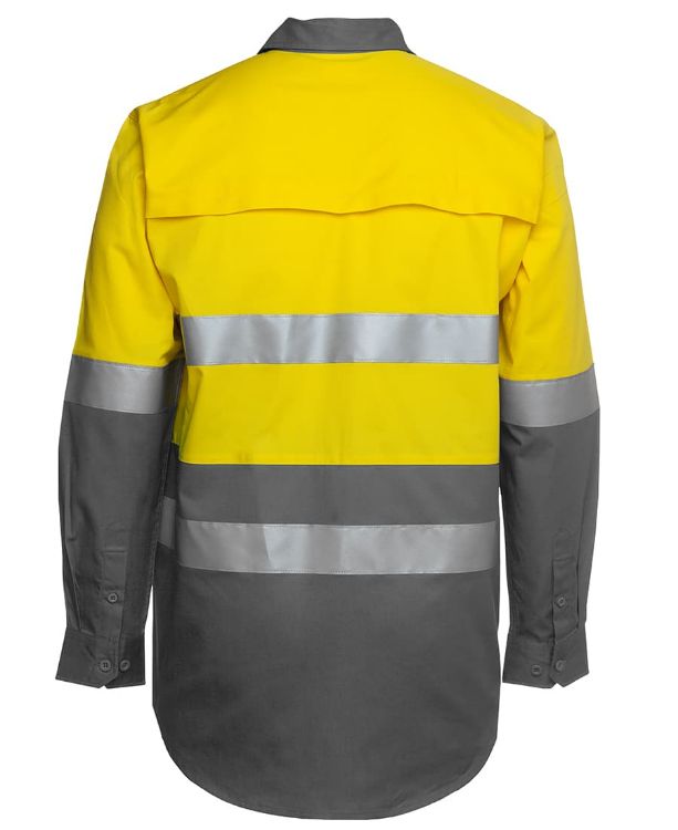 Picture of JB's Hi Vis L/S (D+N) 150G Work Shirt