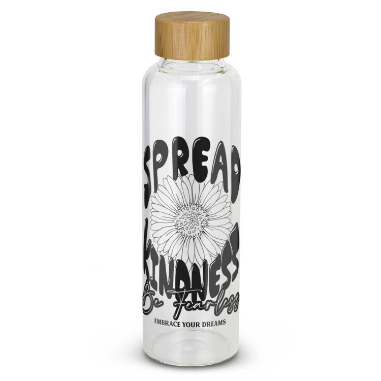 Picture of Eden Glass Bottle Bamboo Lid