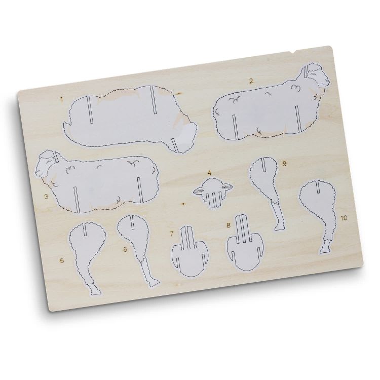 Picture of BRANDCRAFT Sheep Wooden Model