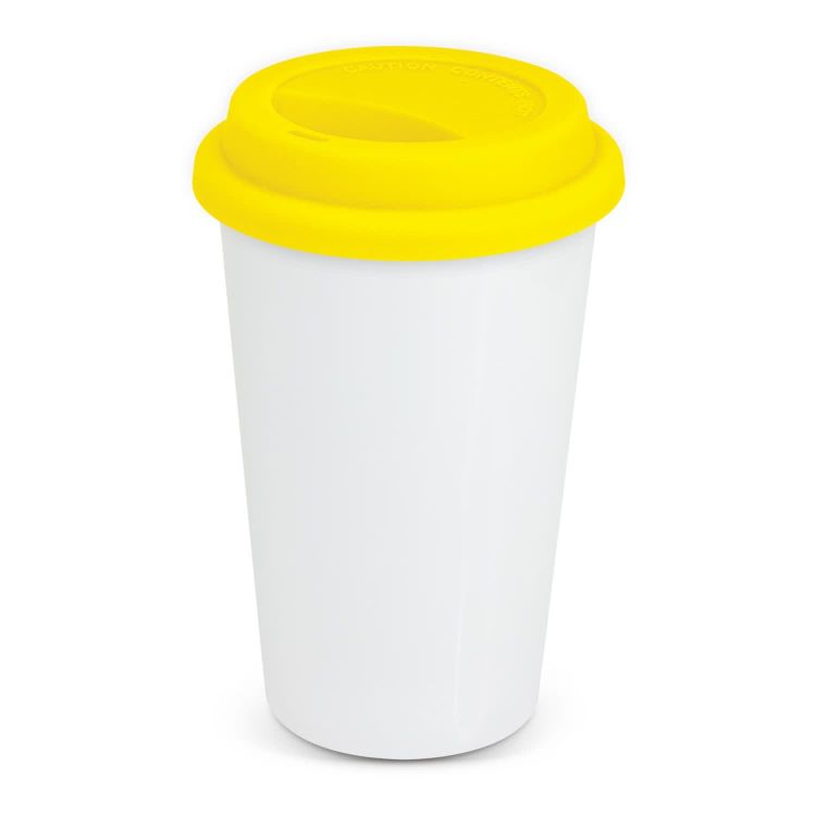 Picture of Aztec Double Wall Coffee Cup - Full Colour