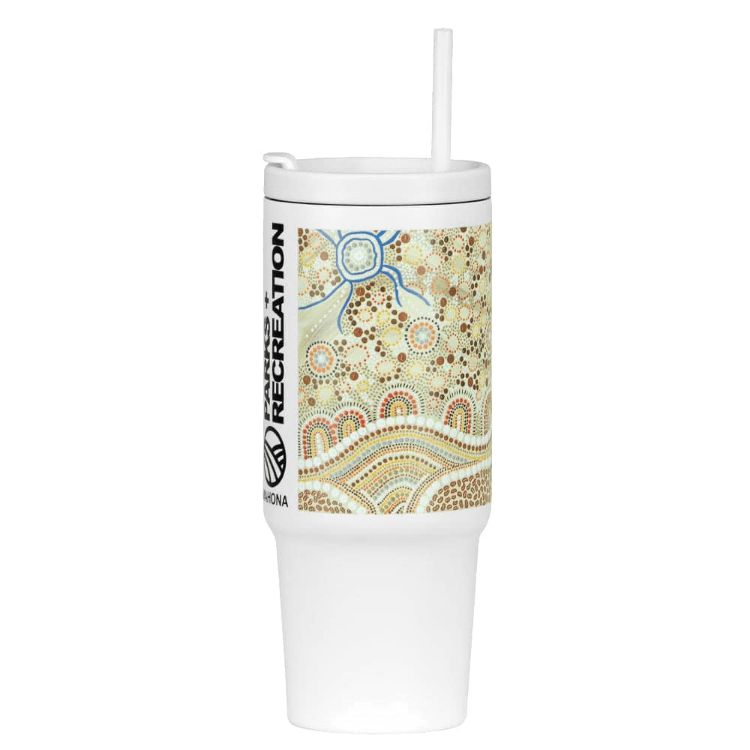 Picture of The Tilly Tumbler - Recycled w/ Handle 900ml