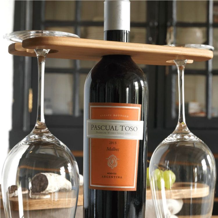 Picture of Wine Bottle & Glass Carrier