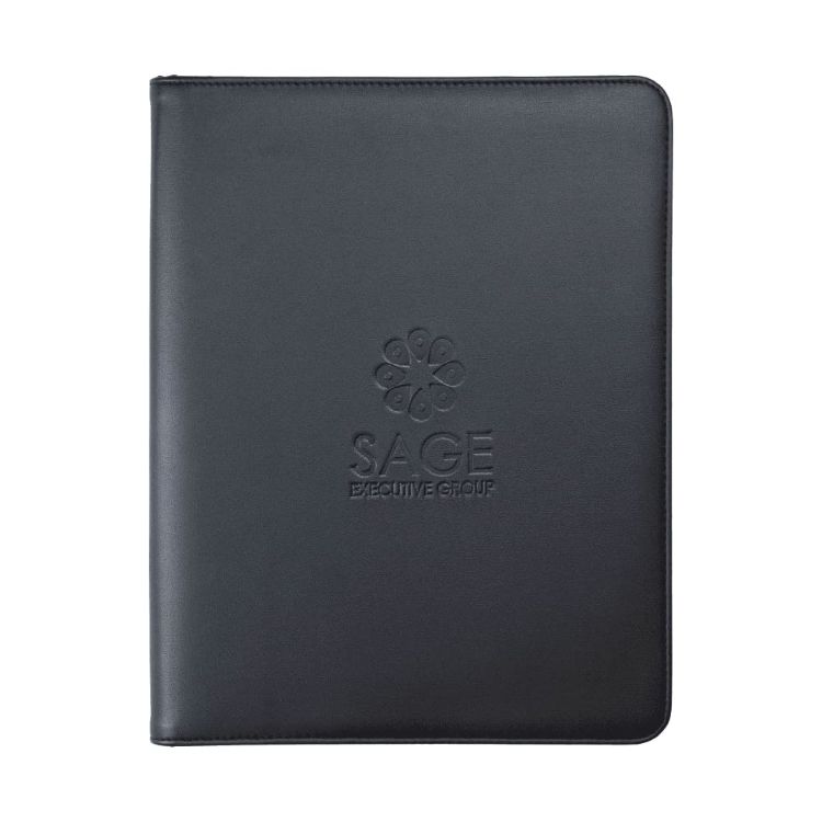 Picture of The Associate A4 Imitation Leather Zip Compendium