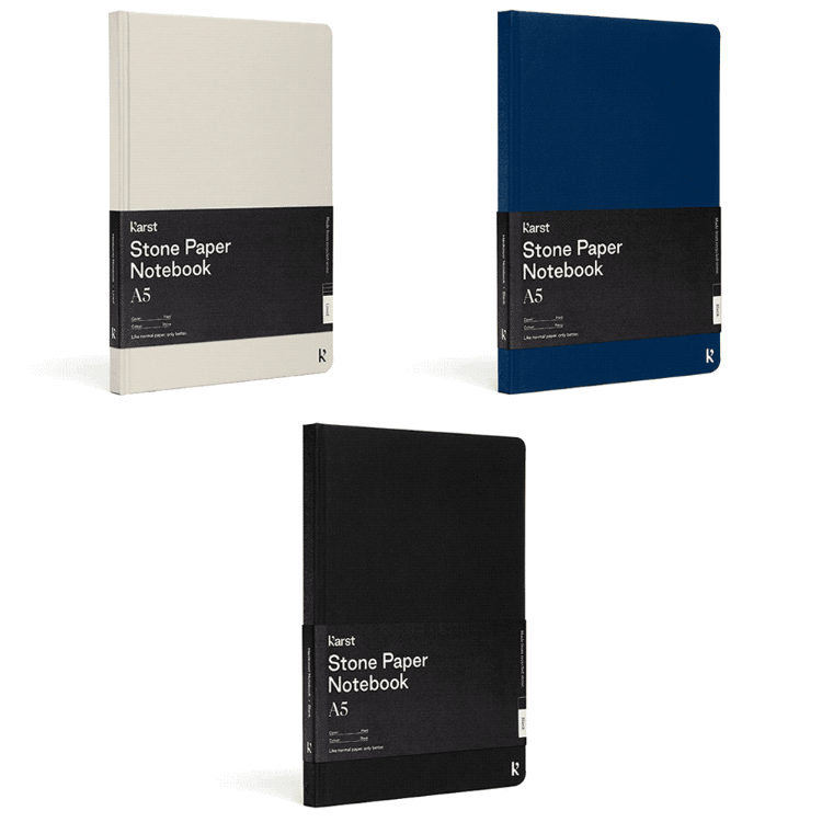 Picture of Karst A5 Stone Paper Hardcover Notebook