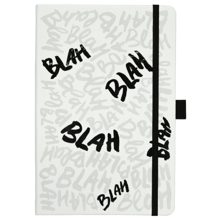 Picture of Nova White Bound JournalBook w/ Coloured Accents
