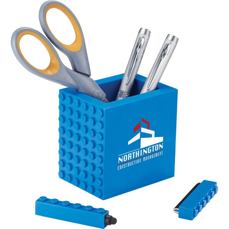 Picture of Office Block 3-In-1 Pen Pot
