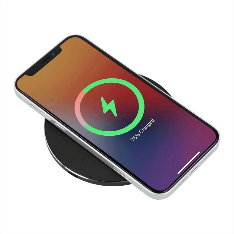 Picture of Renew Recycled Aluminium 15W Wireless Charging Pad