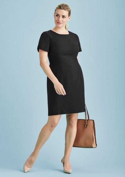 Picture of Womens Cool Stretch Short Sleeve Shift Dress