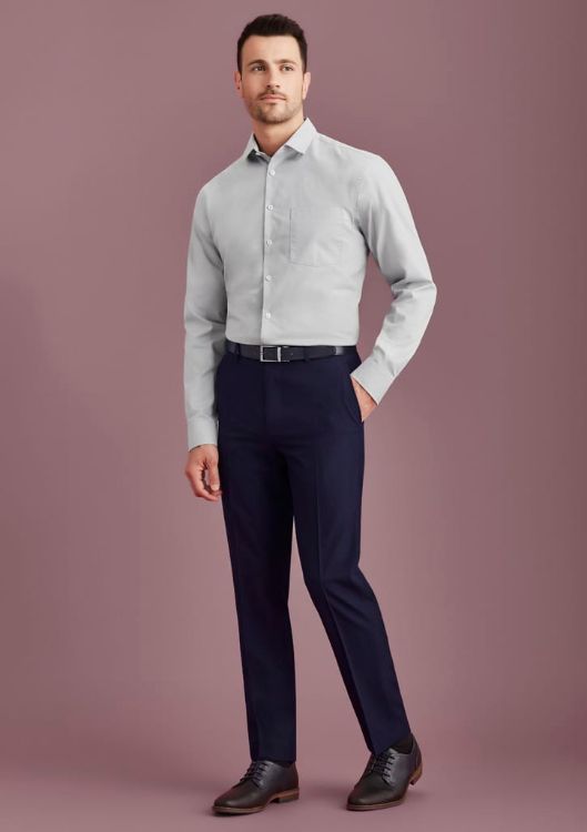Picture of Mens Siena Slim Fit Flat Front Pant (Stout)