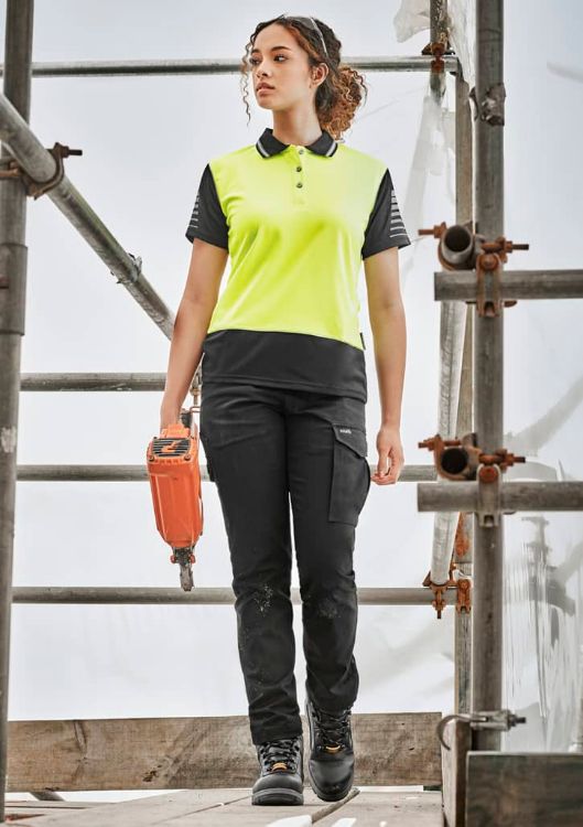 Picture of Womens Essential Basic Stretch Cargo Pant