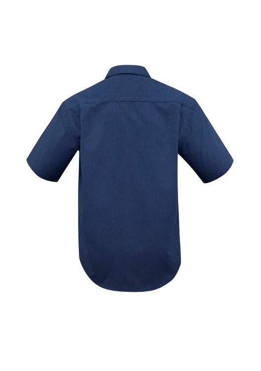 Picture of Mens Micro Check Short Sleeve Shirt