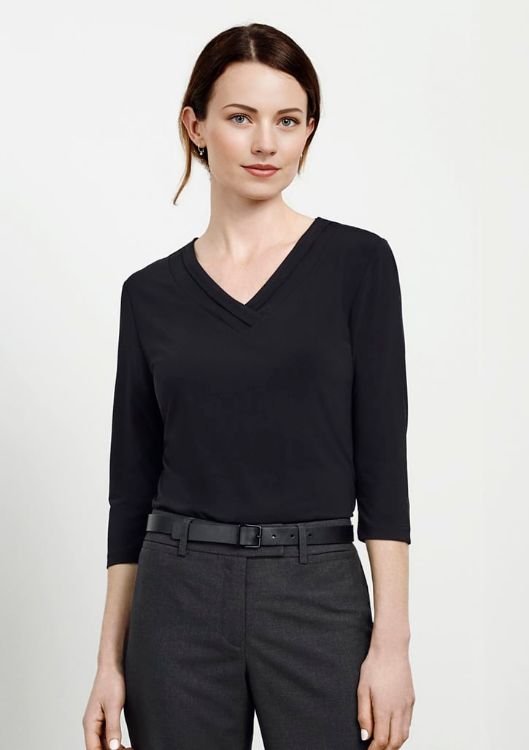 Picture of Womens Lana 3/4 Sleeve Top